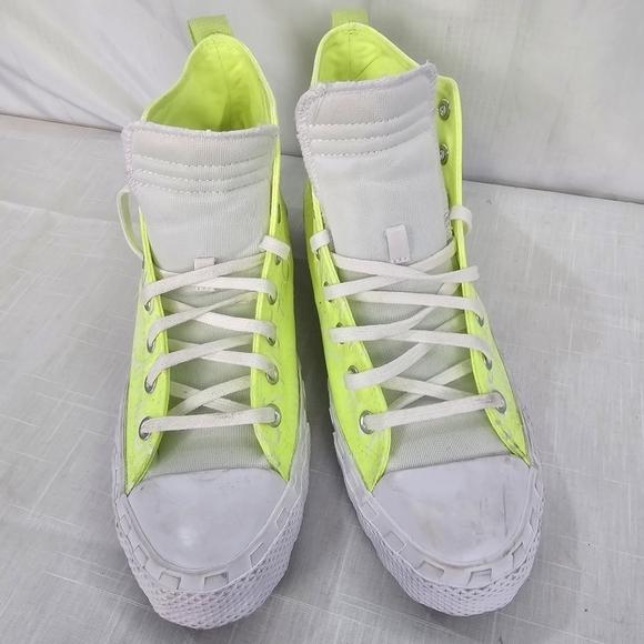 Converse “Not A Chuck” High Top Sneakers Lime Volt Green Men’s 11 Limited Edit main image 6